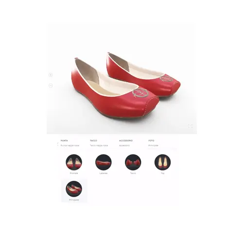 3d configurator of shoes with texture, material and colors. By fststudio.com