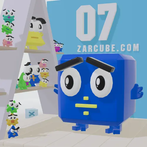 z ar cube,  zarcube, zarcube.com, 3d web game, fst studio, nft, fststudio.com 